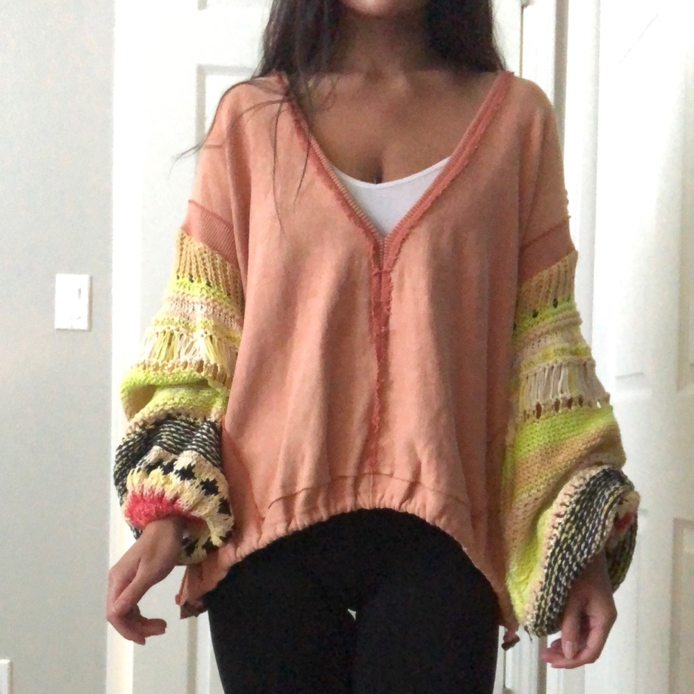 Free People Reminiscent Pullover Sweater - Picture 7 of 8